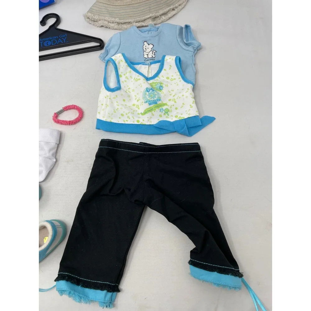 American Girl Ready for Fun Outfit 2003 w/ Shoes,‎ Hat & Box AG Today Set